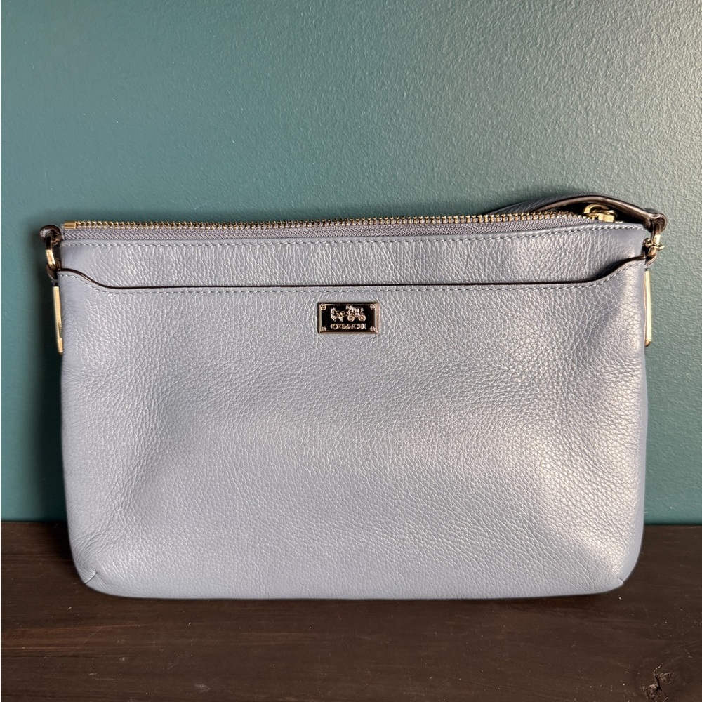 Coach Blue Leather purse